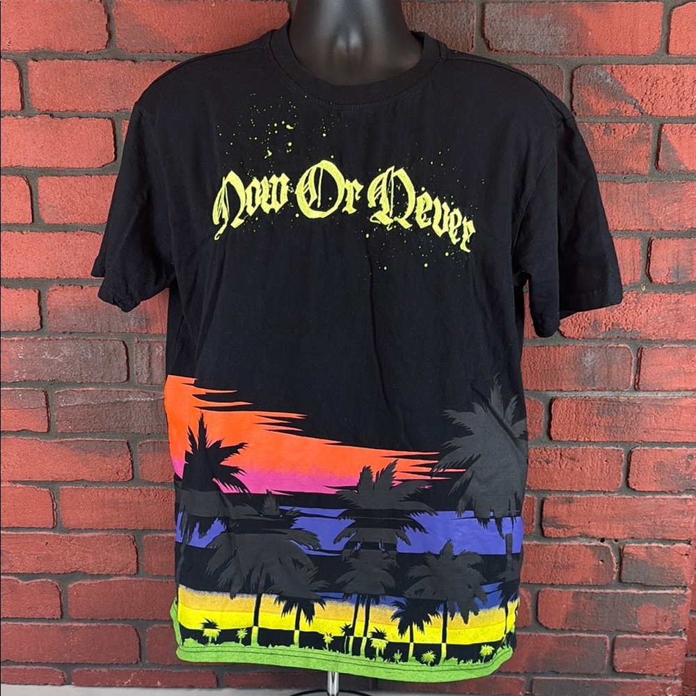 Black Pike Shirt‎ Mens 2XL Tropical Short Sleeve